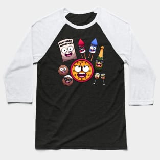 Some Funny New Year Elements Baseball T-Shirt